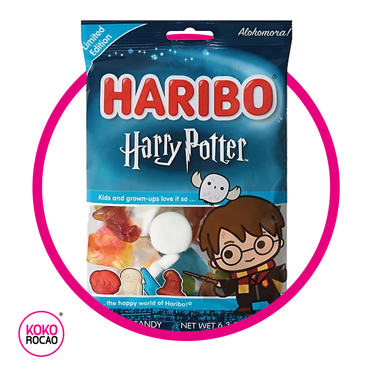 Bolsa de Haribo Harry Potter 179 g