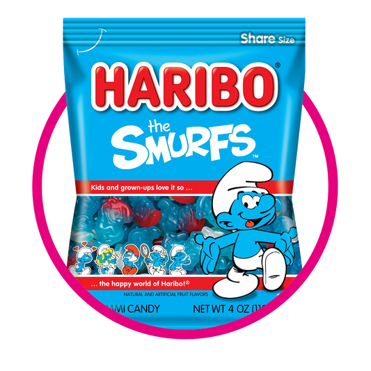 Bolsa de Haribo The Smurfs 113 g