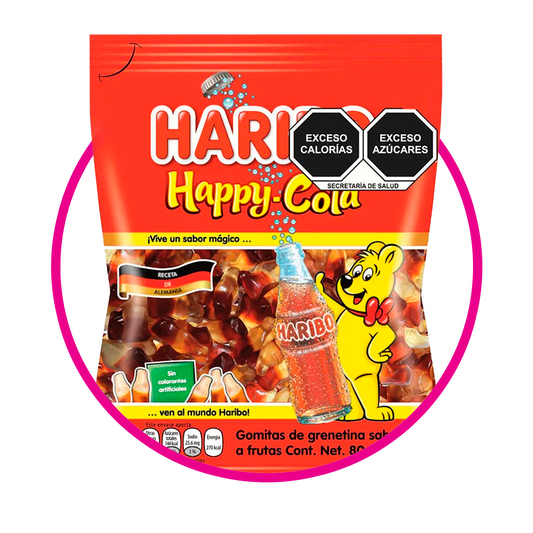 Bolsa de Haribo Happy Cola 80 g