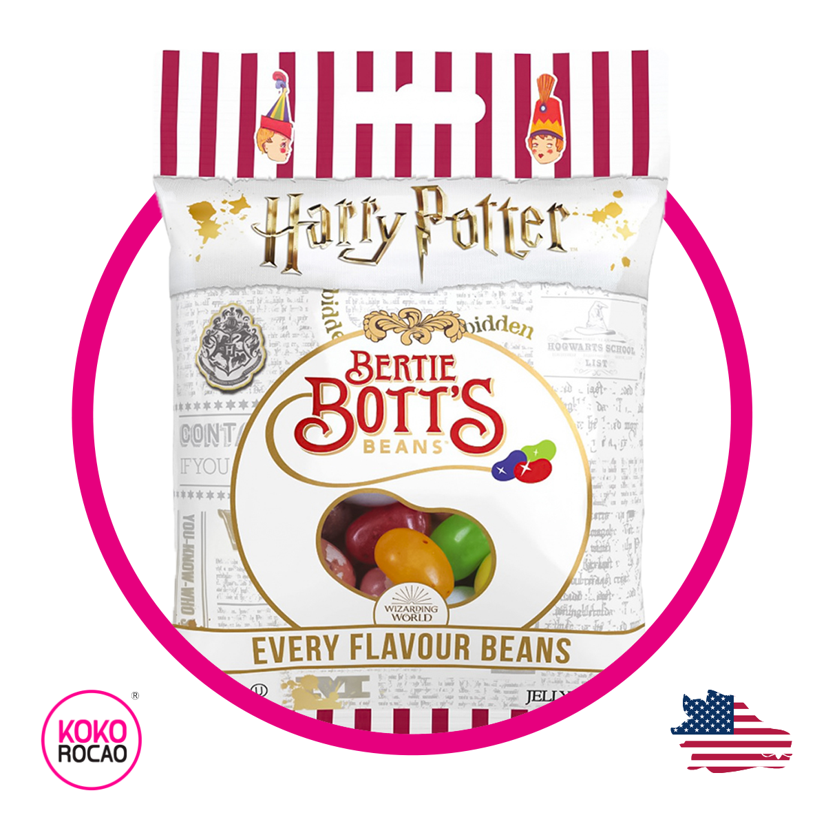 Bolsita de Harry Potter Bertie Botts 53 g