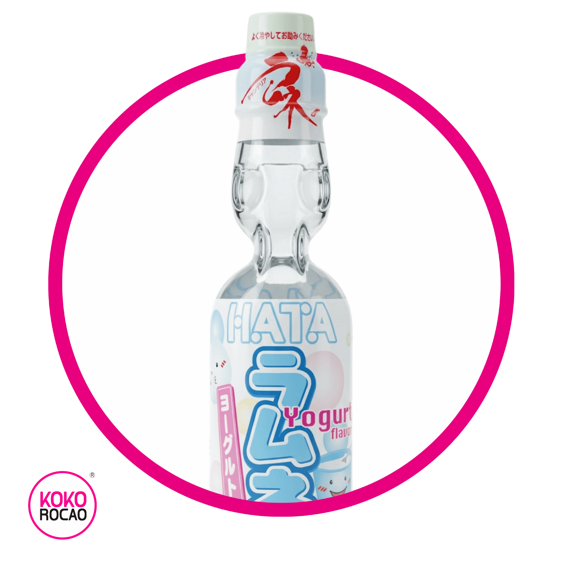 Botella de Hata Ramune Yogurt 200 ml