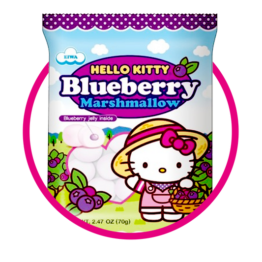 Bolsa de Hello Kitty Blueberry Marshmellow 70 g