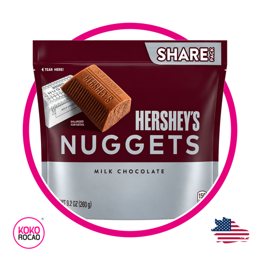 HERSHEYS NUGGETS MILK CHOCOLATE BOLSA 260G