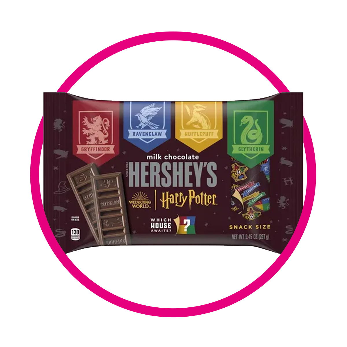 Bolsa de Hershey's Harry Potter Chcolate 267 g