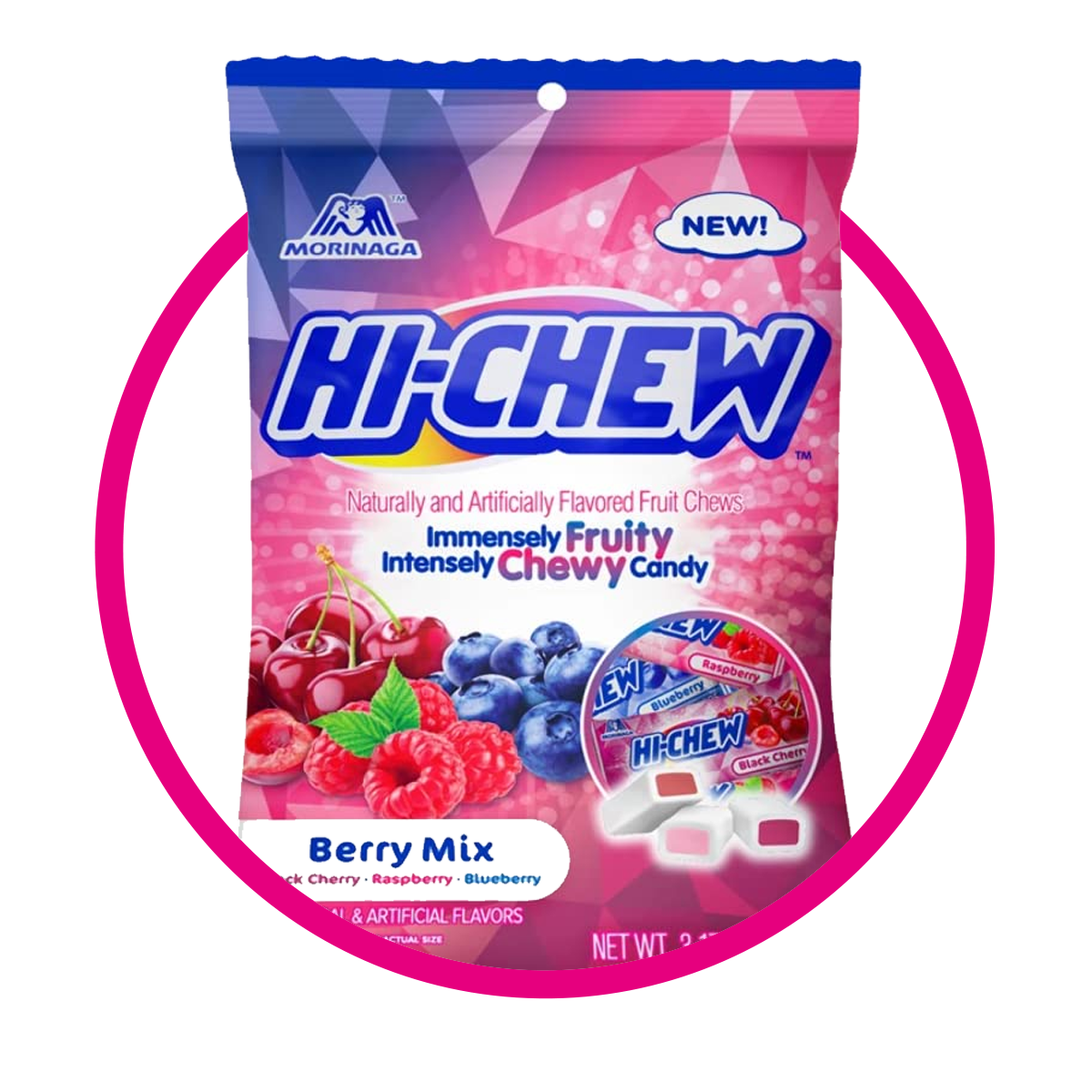 Bolsa de Hi-Chew Berry Mix 90 g