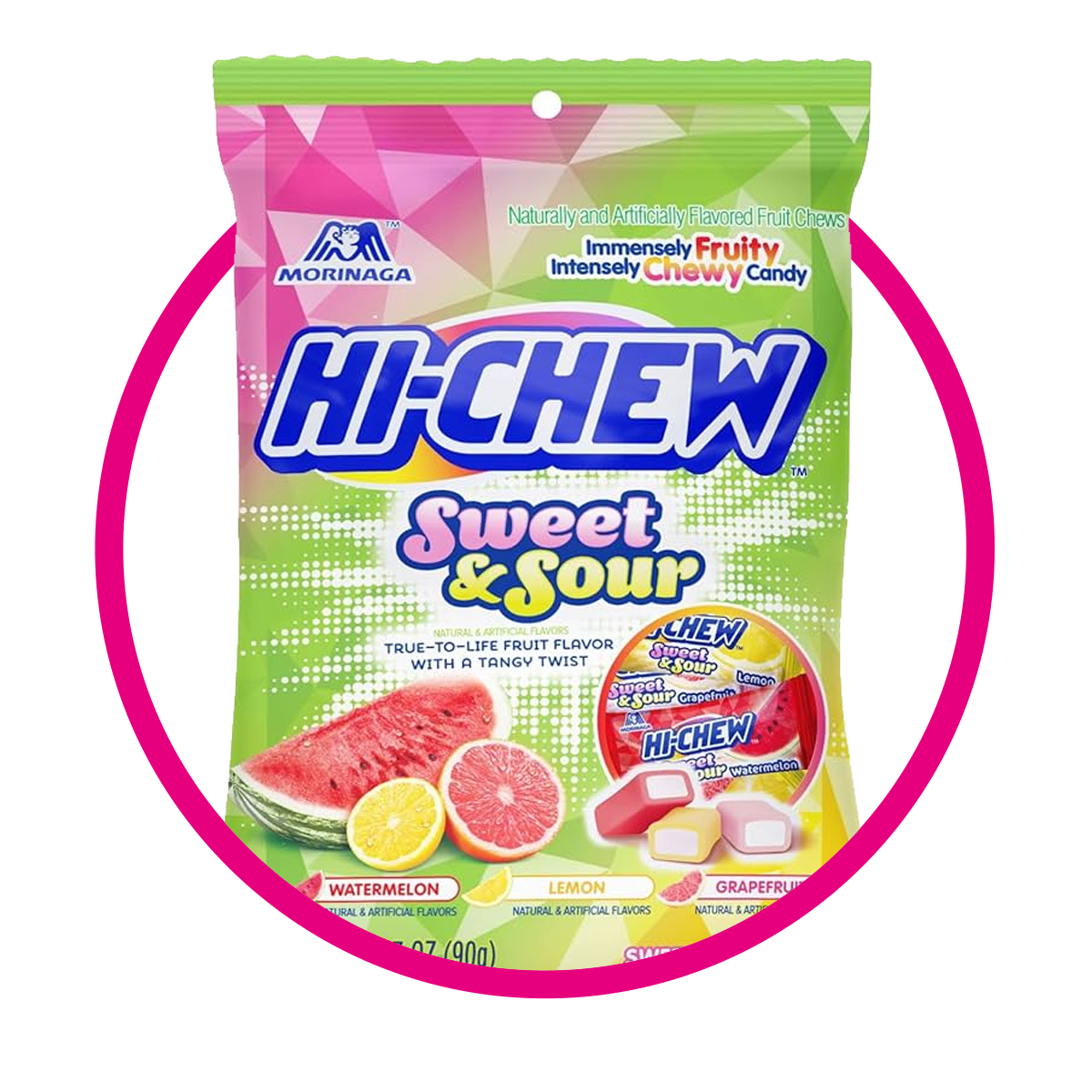 Bolsa de Hi-Chew Sweet Sour Mix 90 g