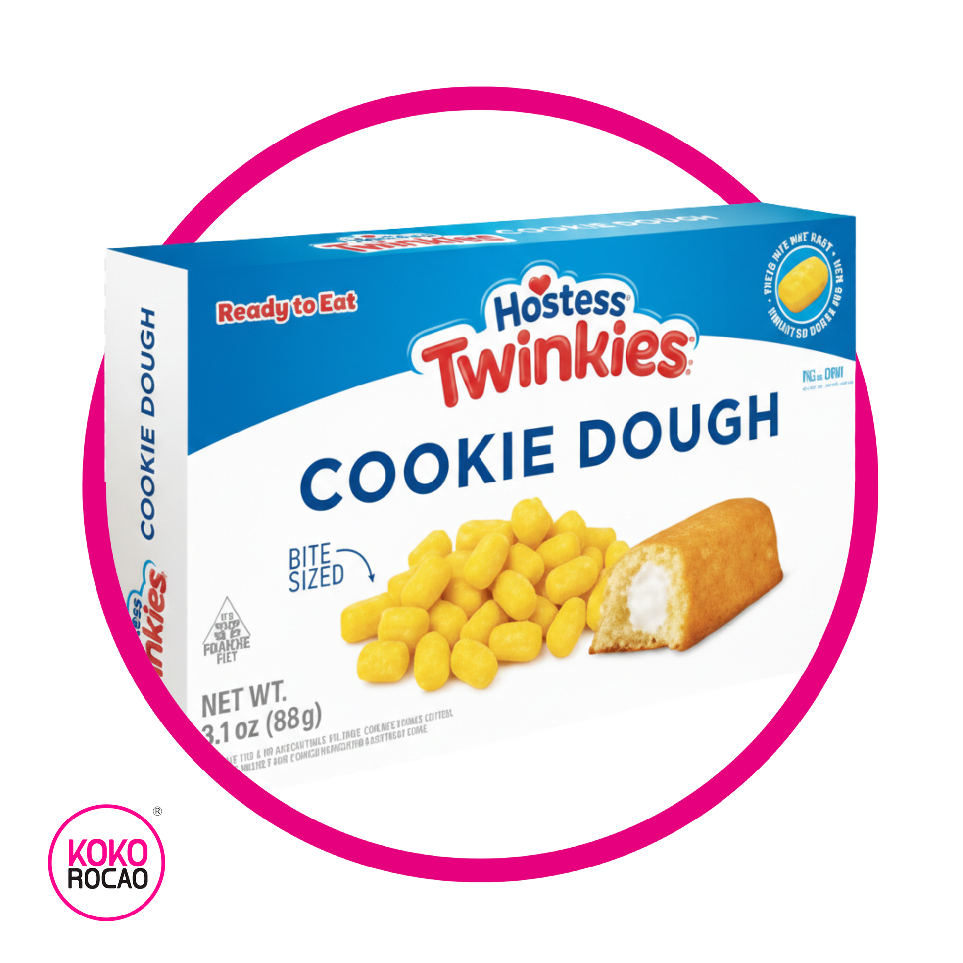 Caja de Hostess Twinkies Dough 88 g