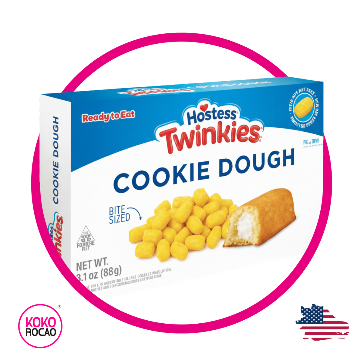 Caja de Hostess Twinkies Dough 88 g