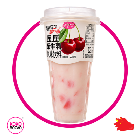 HTMY CHERRY MILK VASO 520ML
