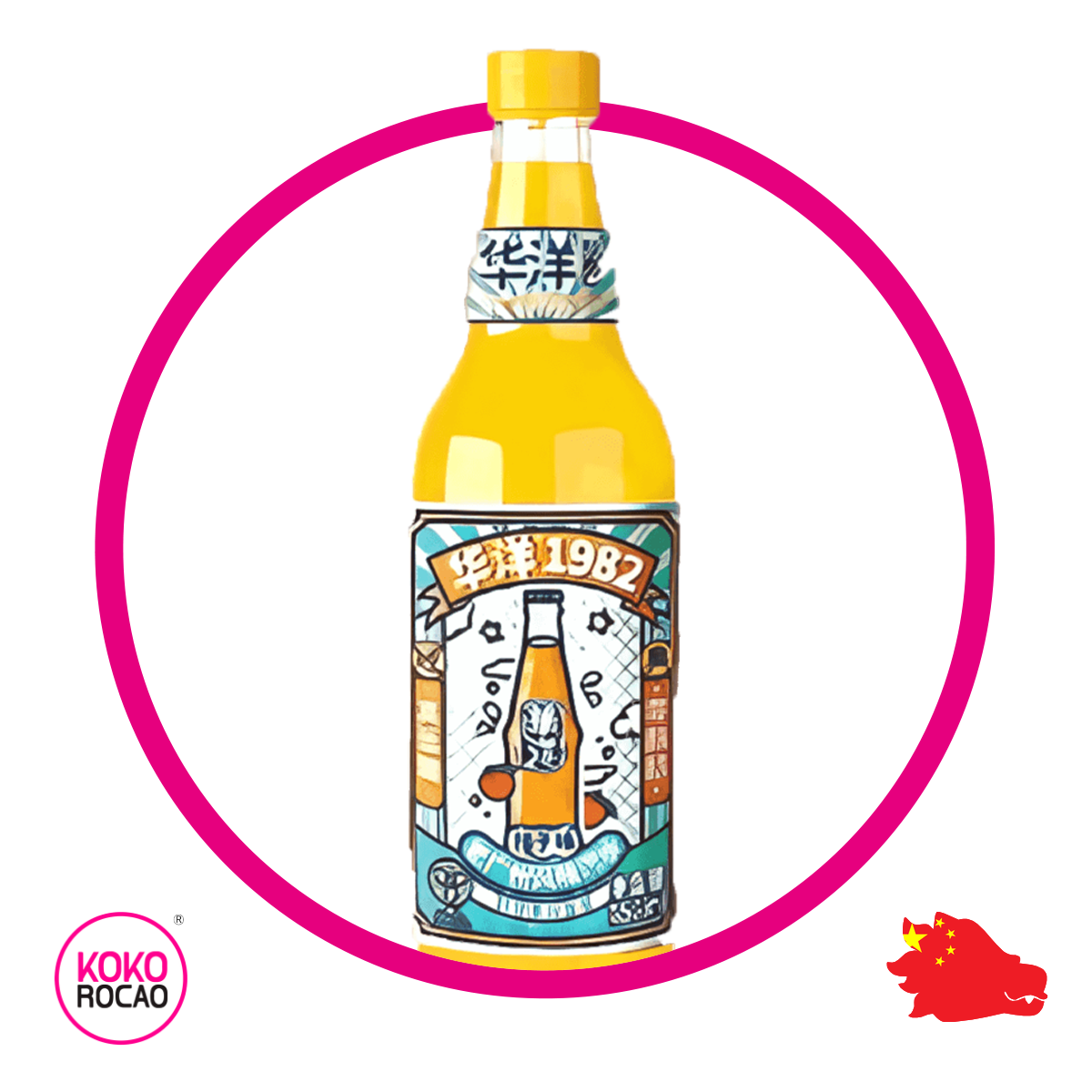 Botella de Huayang Mandarina 358 ml