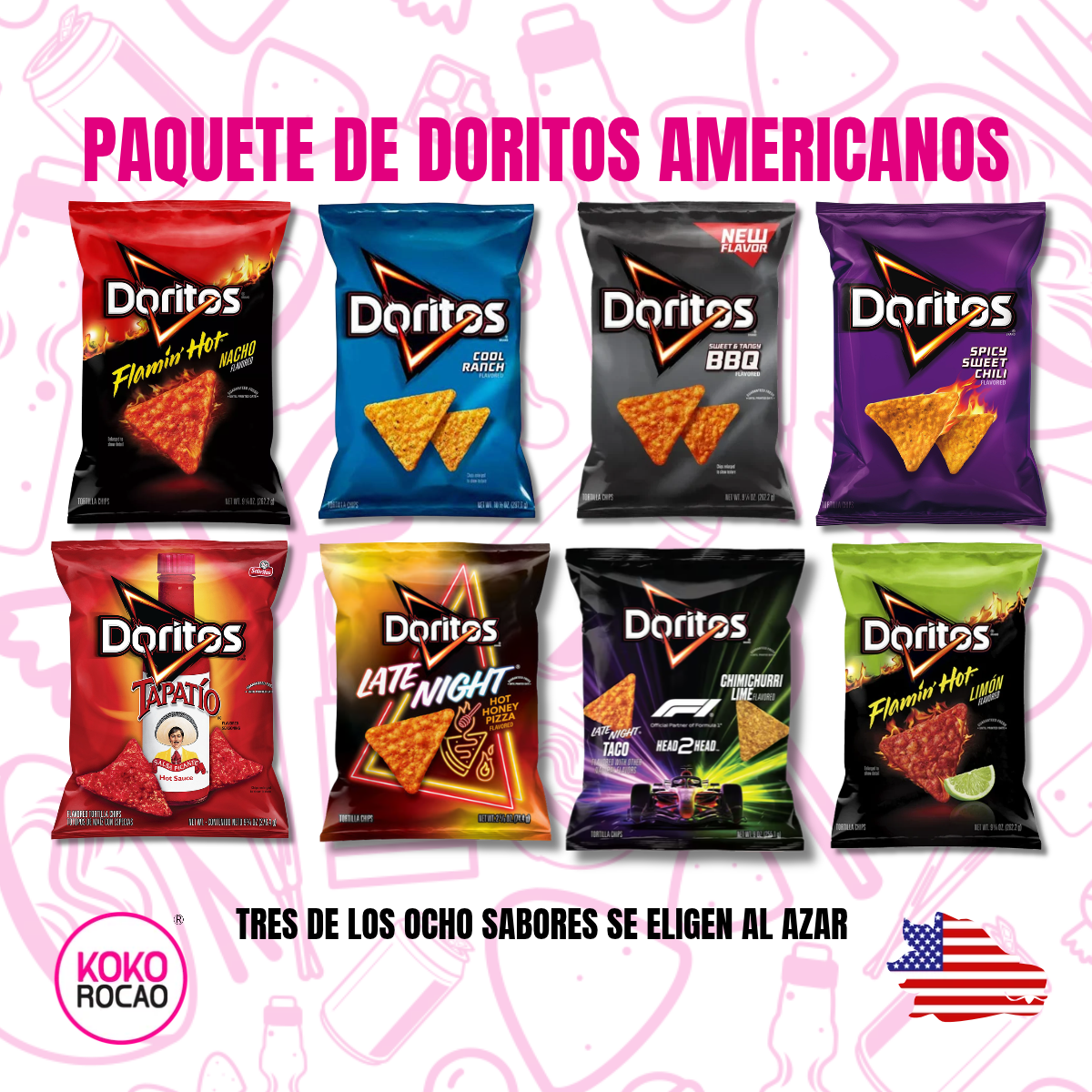 DORITOS PACK SURTIDO 3 PZ