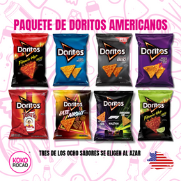 DORITOS PACK SURTIDO 3 PZ