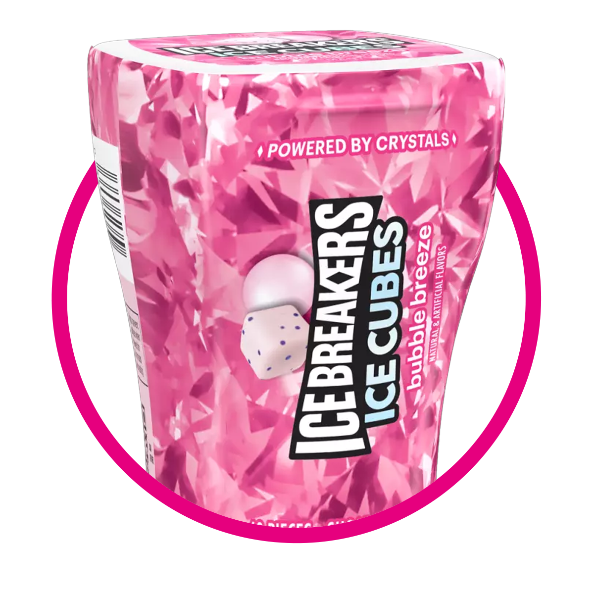 Ice Breakers Bubble Breeze Cont 40 pz