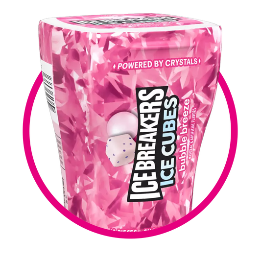 Ice Breakers Bubble Breeze Cont 40 pz