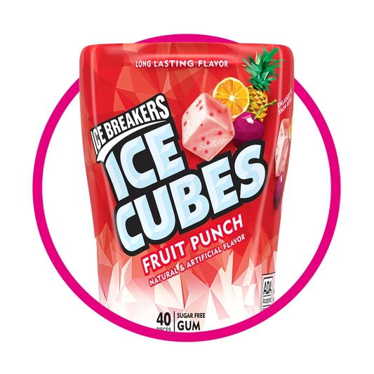 Ice Breakers Fruit Punch Cont 40 pz