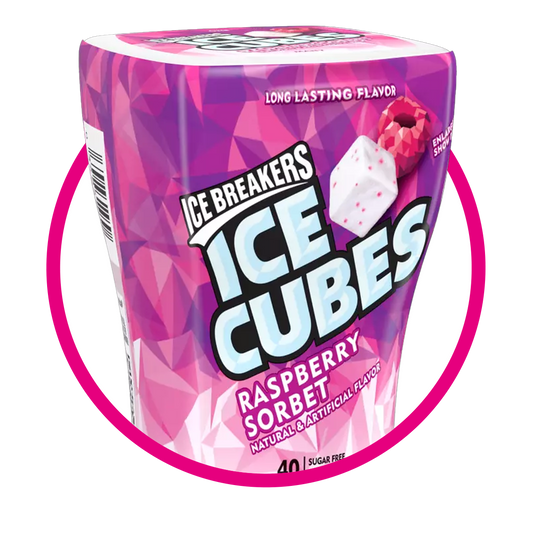 Ice Breakers Raspberry Sorbet 40 pz
