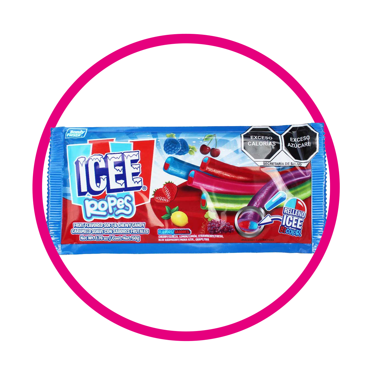 Bolsa de ICEE Ropes 50 g