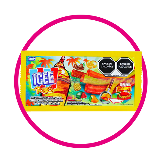 Bolsa de ICEE Ropes Chamoy 50 g