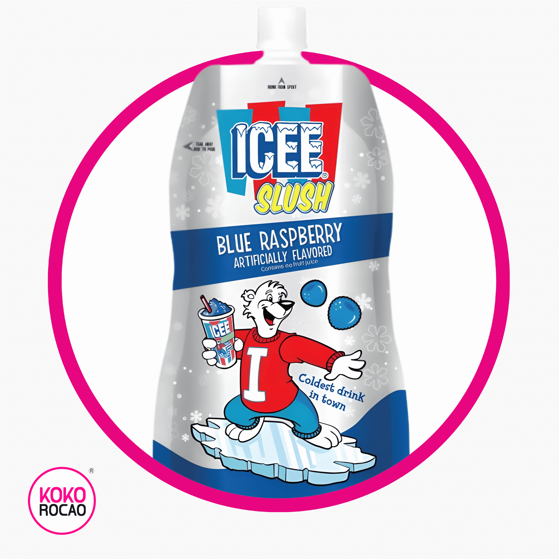 ICEE Slush Blue Raspberry 177 ml