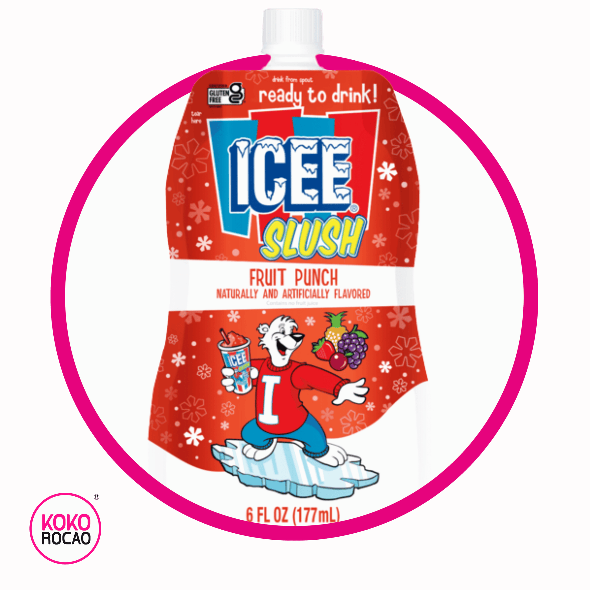 ICEE Slush Fruit Punch 177 ml