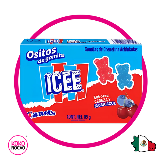 Caja de ICEE Bears Blueberry&Cherry 85 g