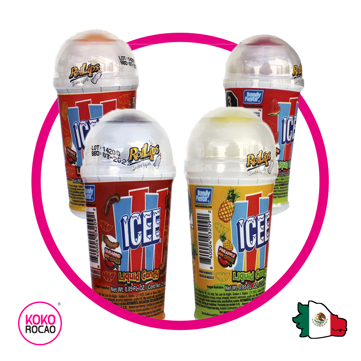 Bote de ICEE Roll Spicy Liquid 25 ml