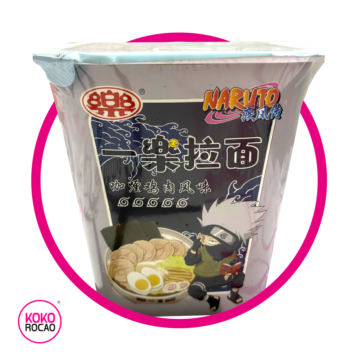Bote de Ichiraku Ramen Naruto Pollo con Champiñones 75 g