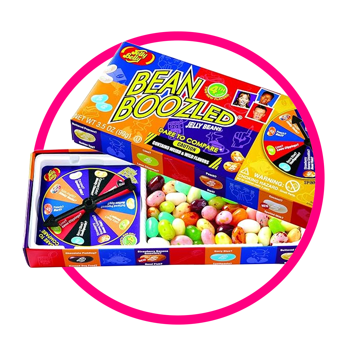 Caja de Jelly Belly Bean Boozled Ruleta 7TH 99 g