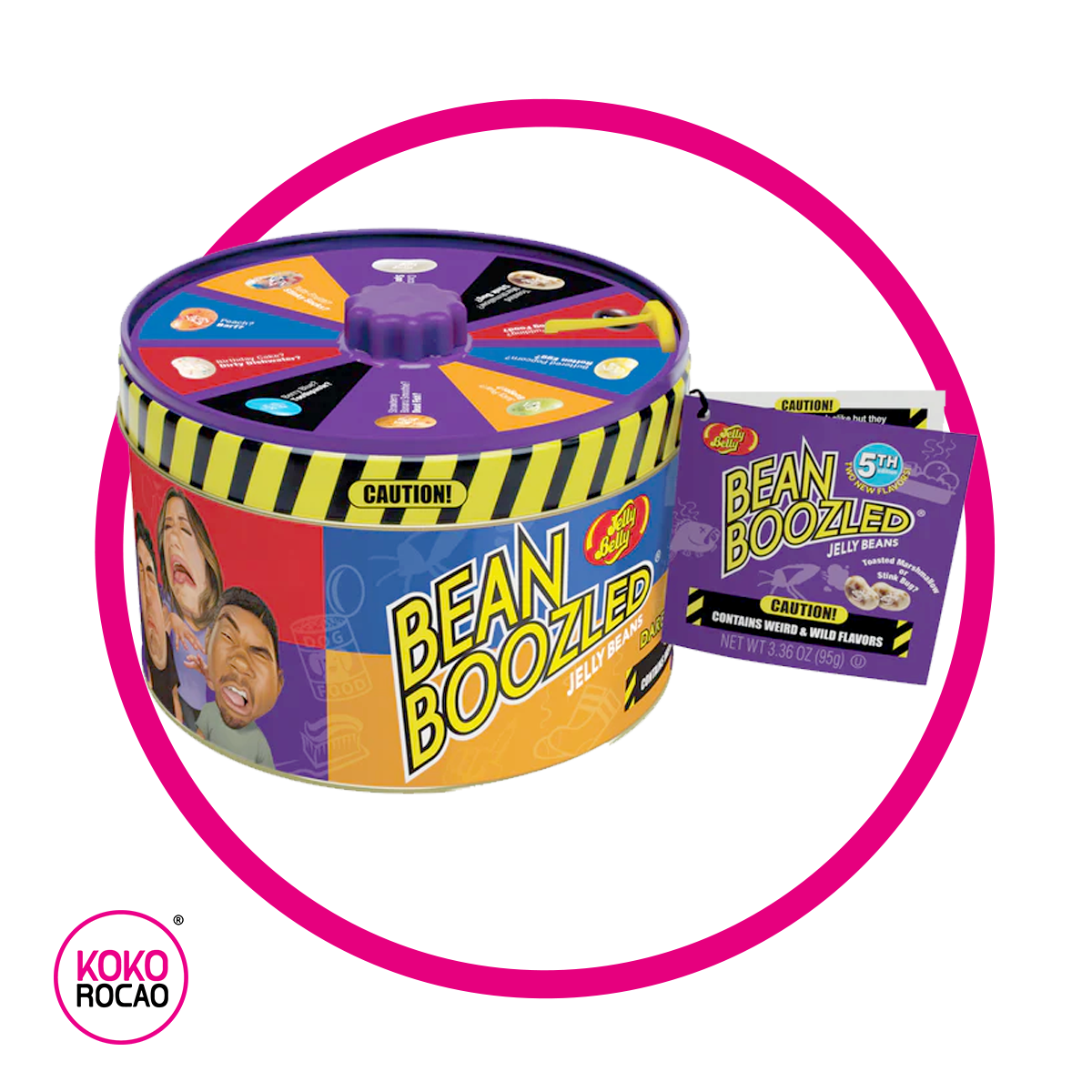 Lata de Jelly Belly Bean Boozled 95 g