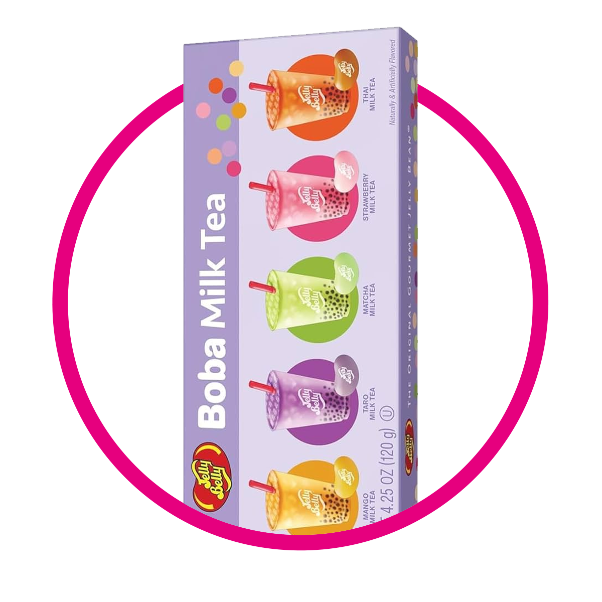 Caja de Jelly Belly Boba Tea 120 g