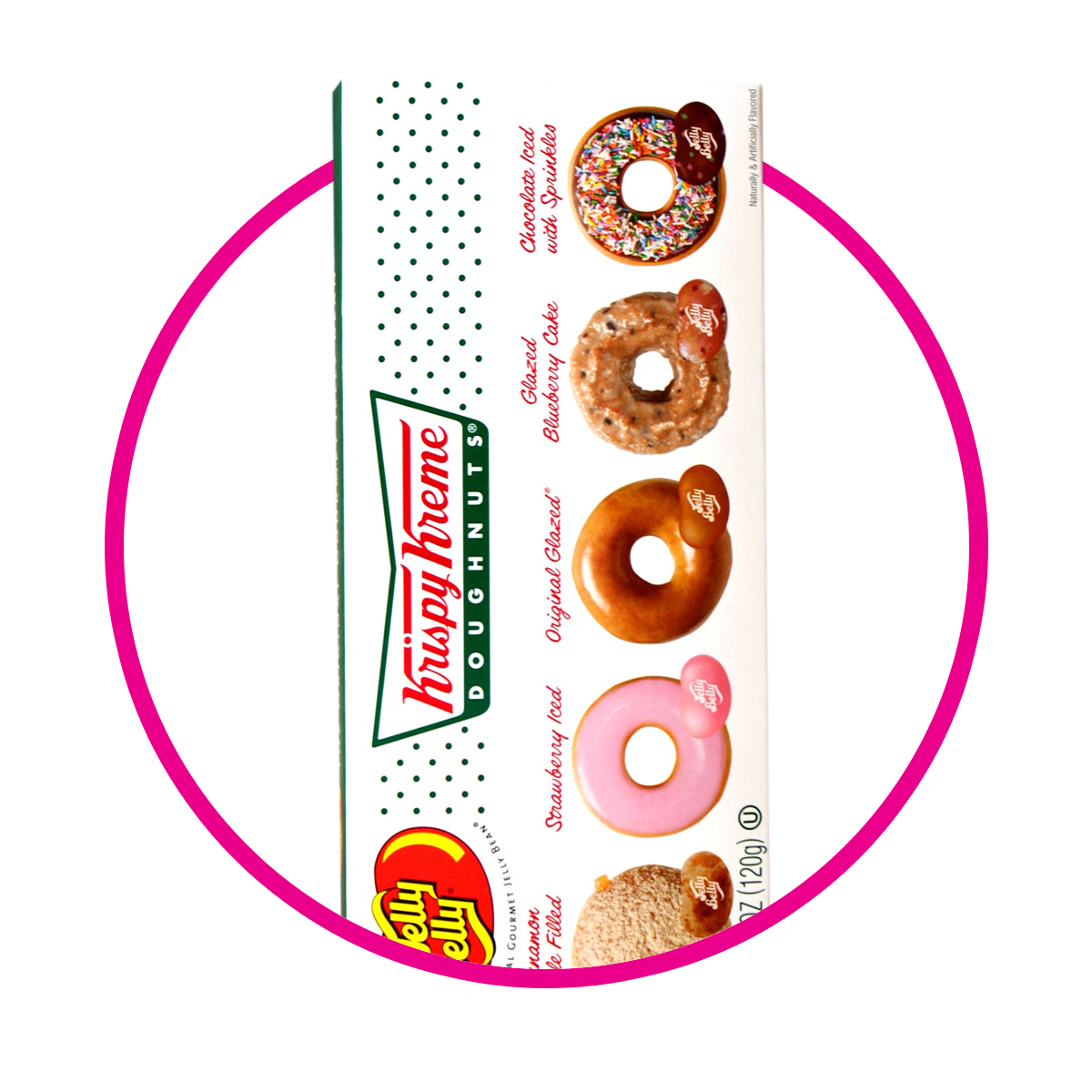 Caja de Jelly Belly Krispy Kreme 120 g