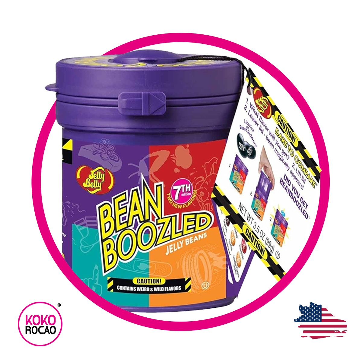 Bote de Jelly Belly Bean Boozled 7TH 99 g