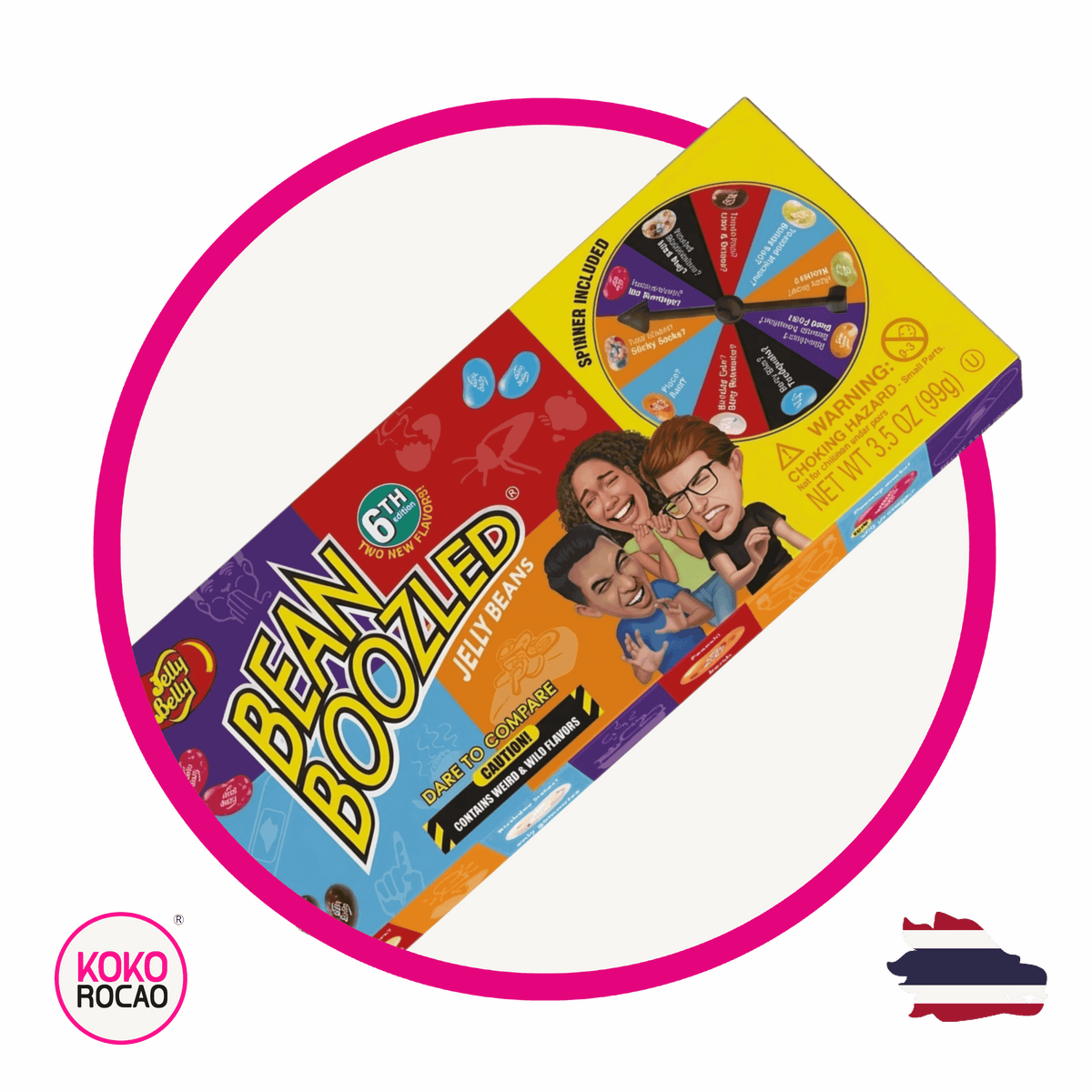 Caja de Jelly Belly Bean Boozled Ruleta 6TH 99 g