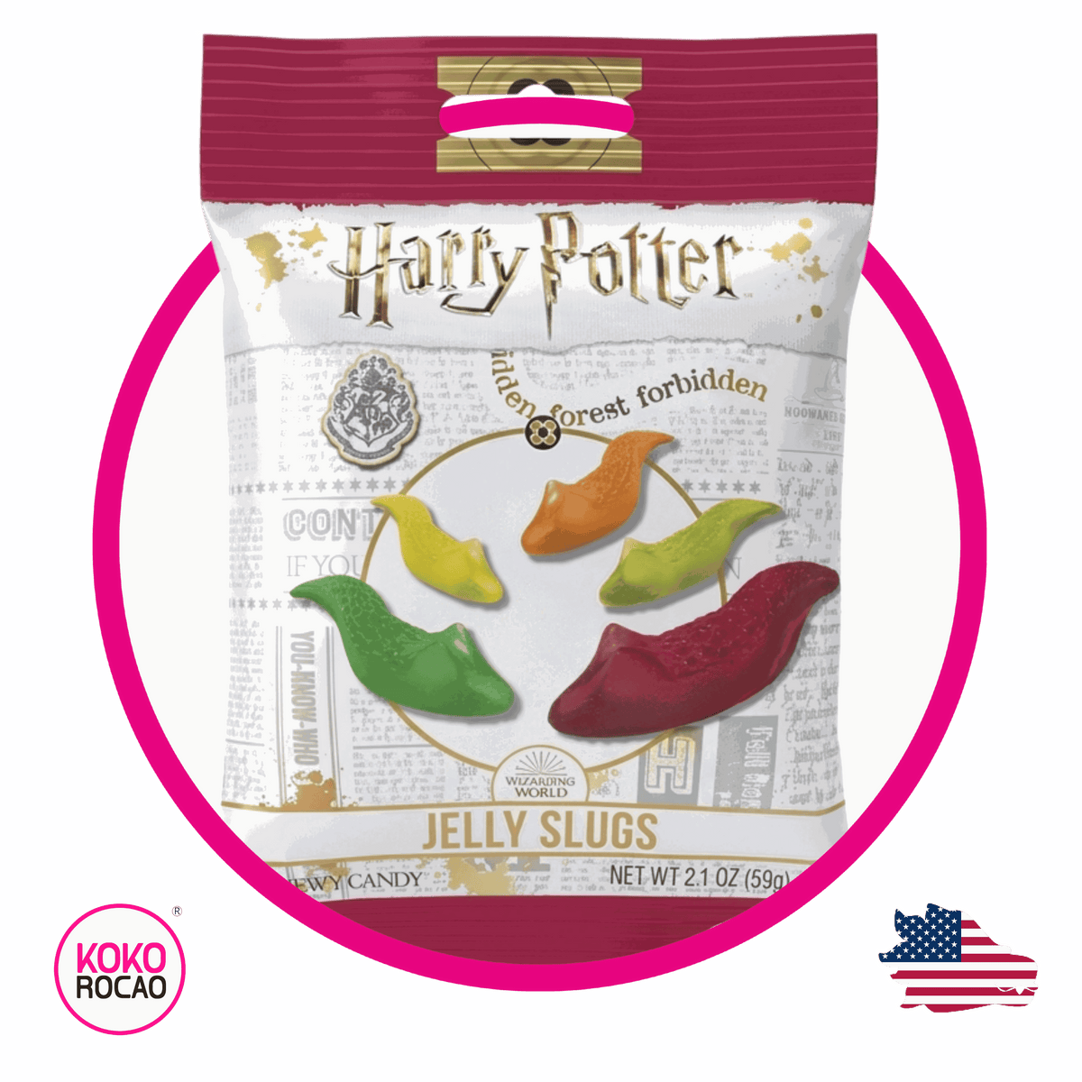 Bolsa de Jelly Belly Harry Potter Babosas 59 g