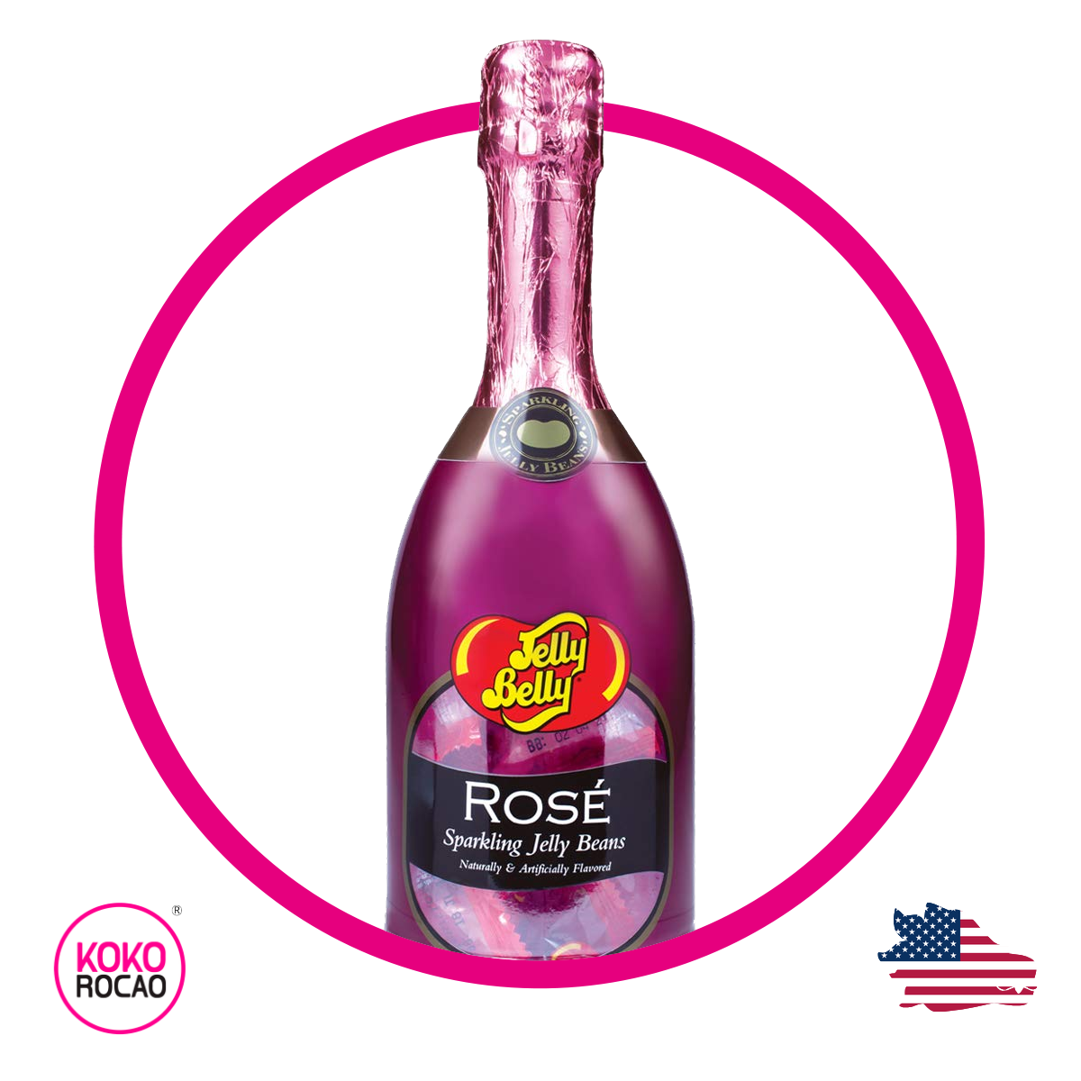 Jelly Belly Rosé Botella