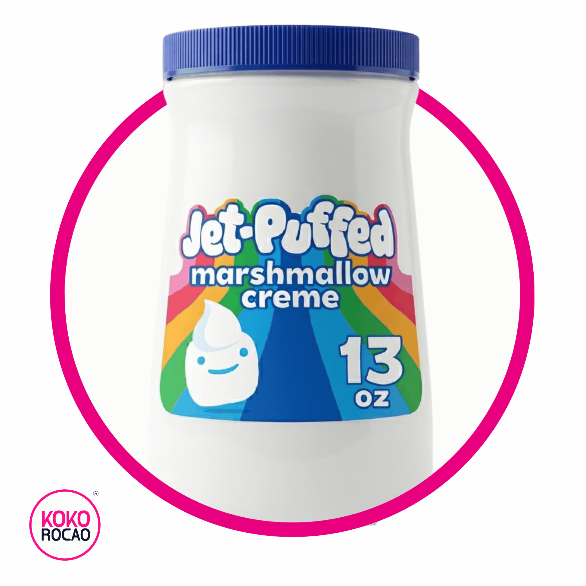Bote de Jet Puffed Creme Marshmallow 368 g
