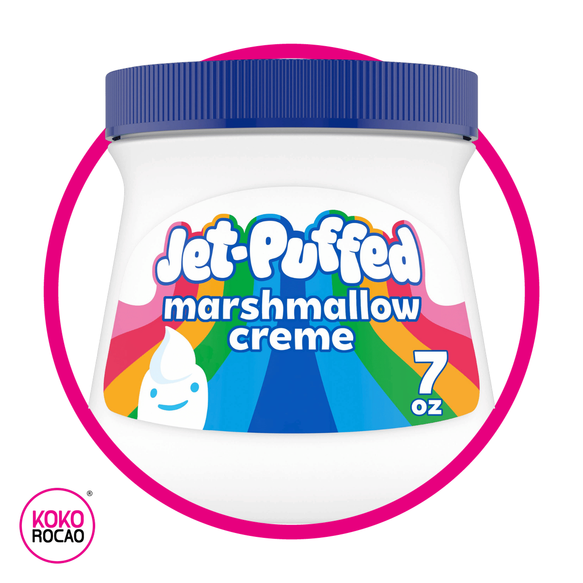 Bote de Jet Puffed Creme Marshmellow 198 g