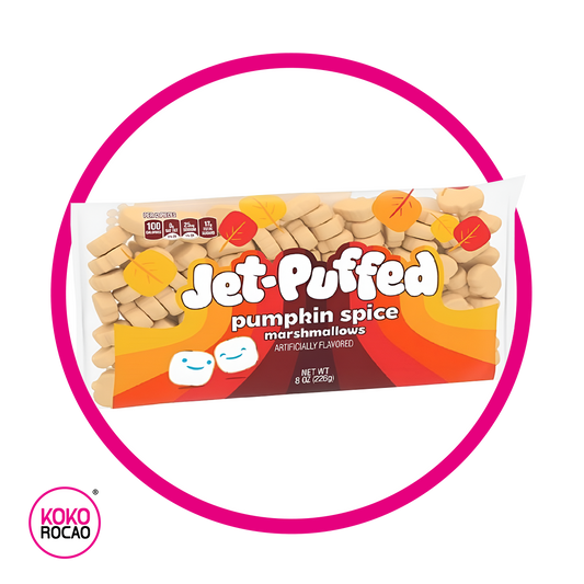 Bolsa de Jett Puffed Pumpkin Spice Marshmallows 226 g