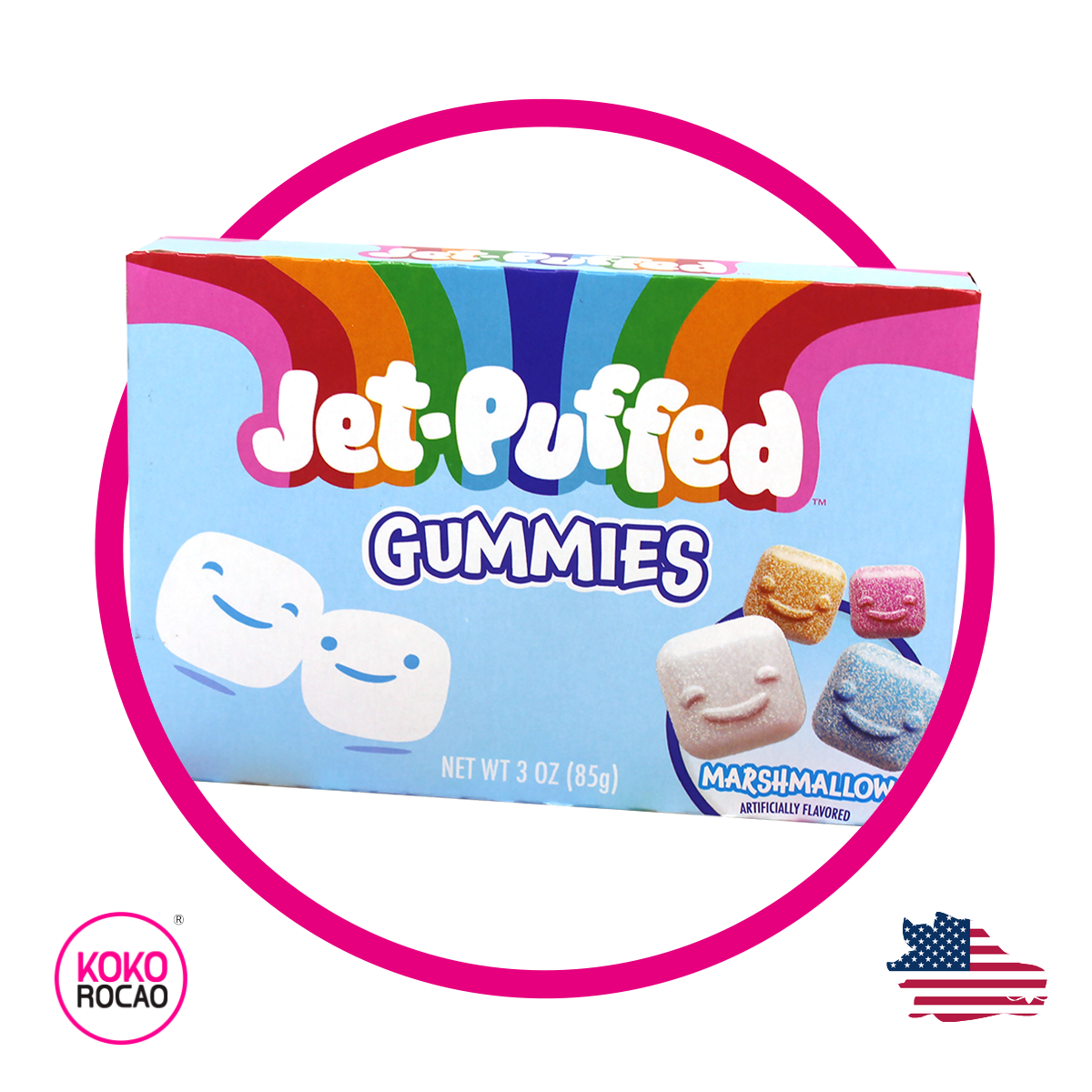 Caja de Jet Puffed 85 g