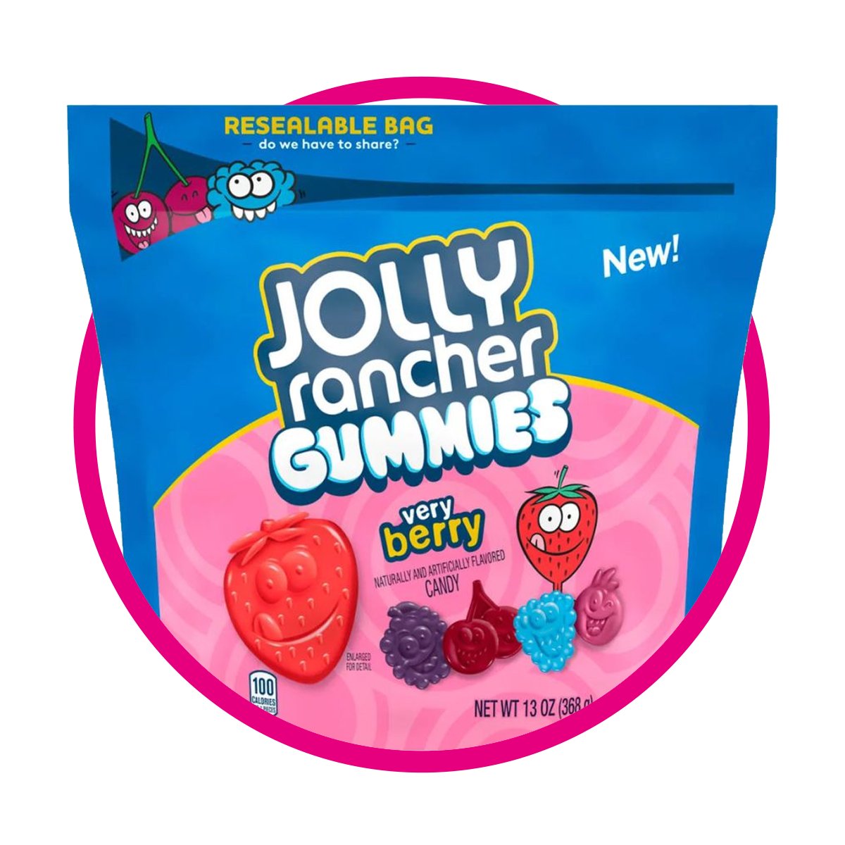 Bolsa de Jolly Rancher Very Berry 368 g