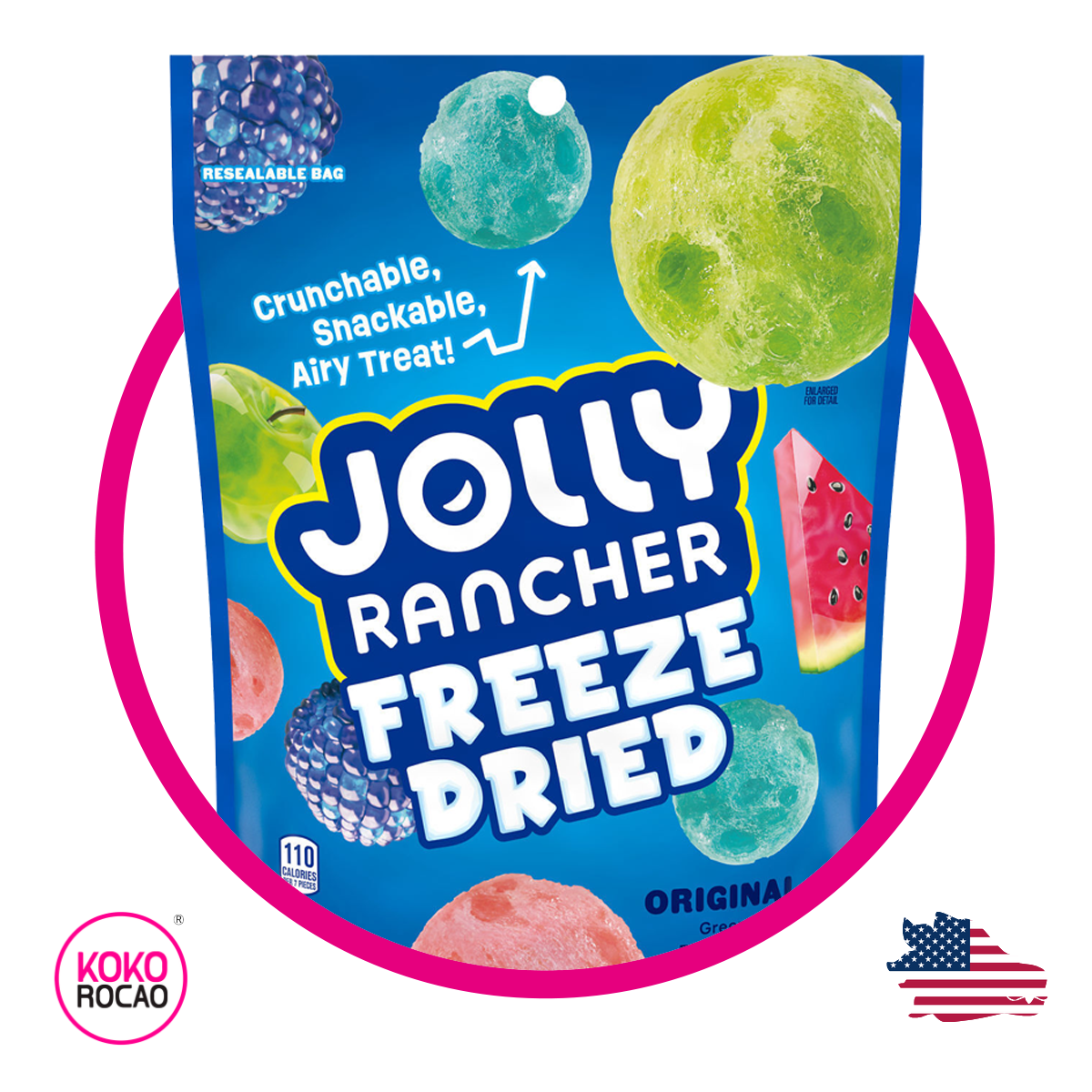 Bolsa de Jolly Rancher Freeze 87 g