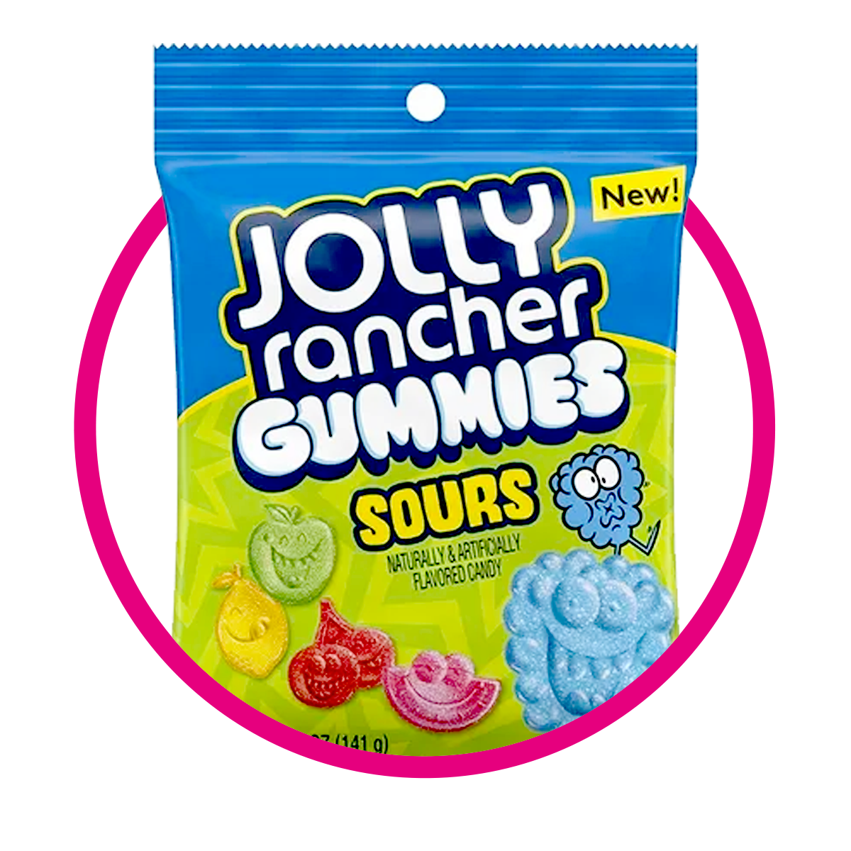 Bolsa de Jolly Rancher Sour 141 g