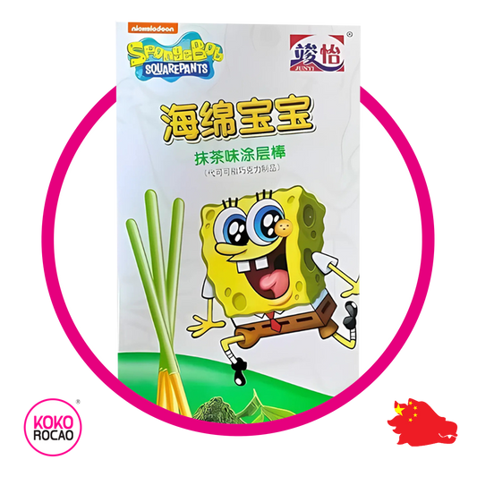 Caja de Junyi Bob Esponja Matcha 48 g