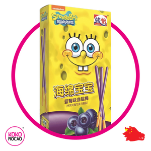 Caja de Junyi Bob Esponja Mora Azul 48 g