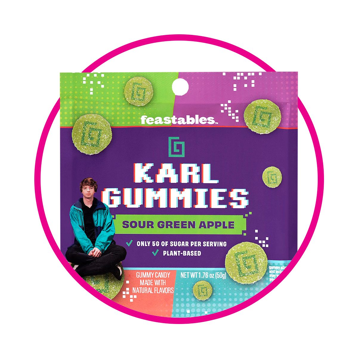 Bolsa de Karl Manzana Verde 50 g