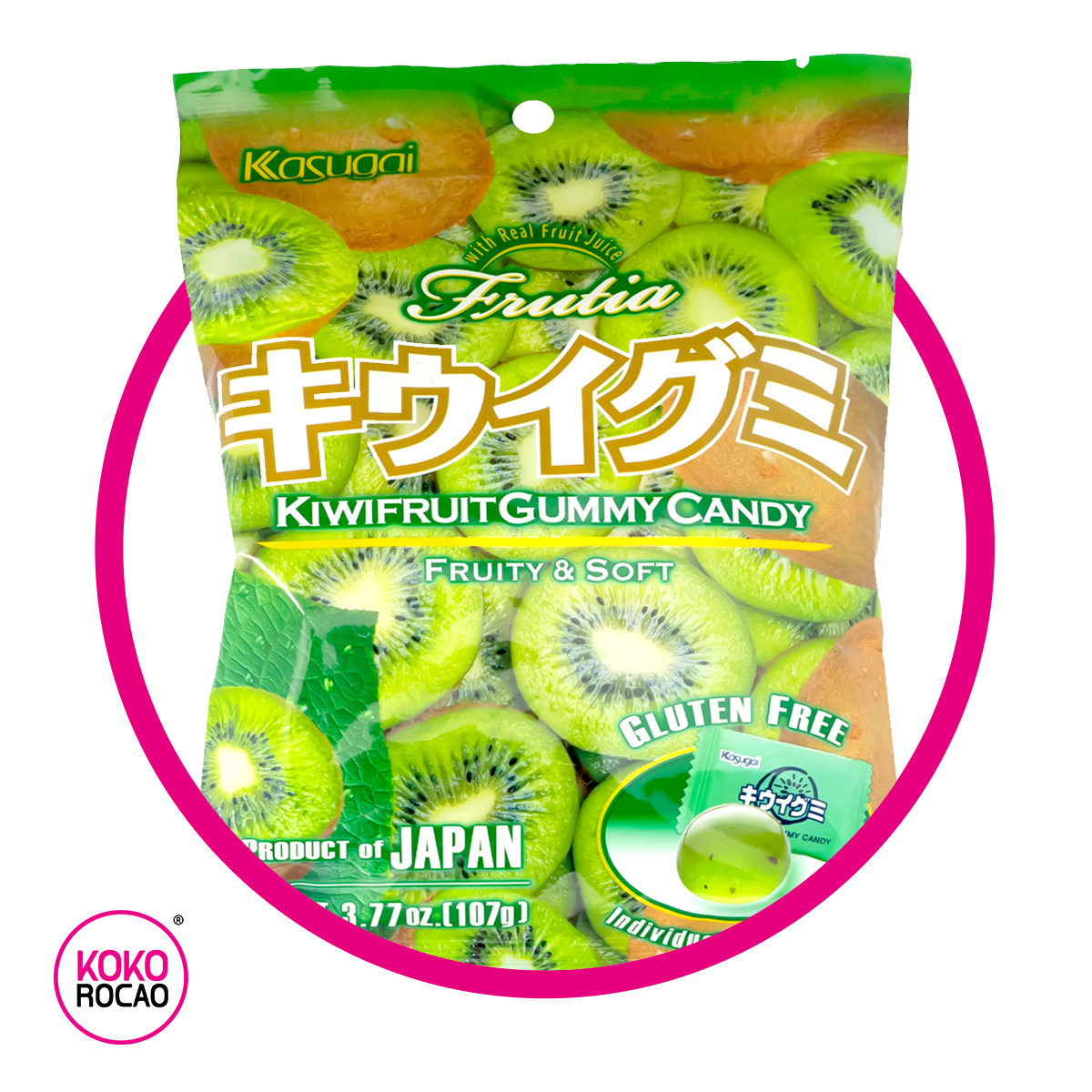 Bolsa de Kasugai Kiwi 107 g
