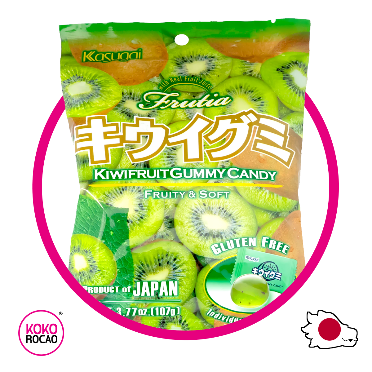 Bolsa de Kasugai Kiwi 107 g