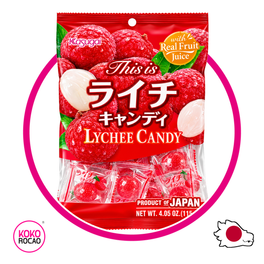 Bolsa de Kasugai Lychee 115 g