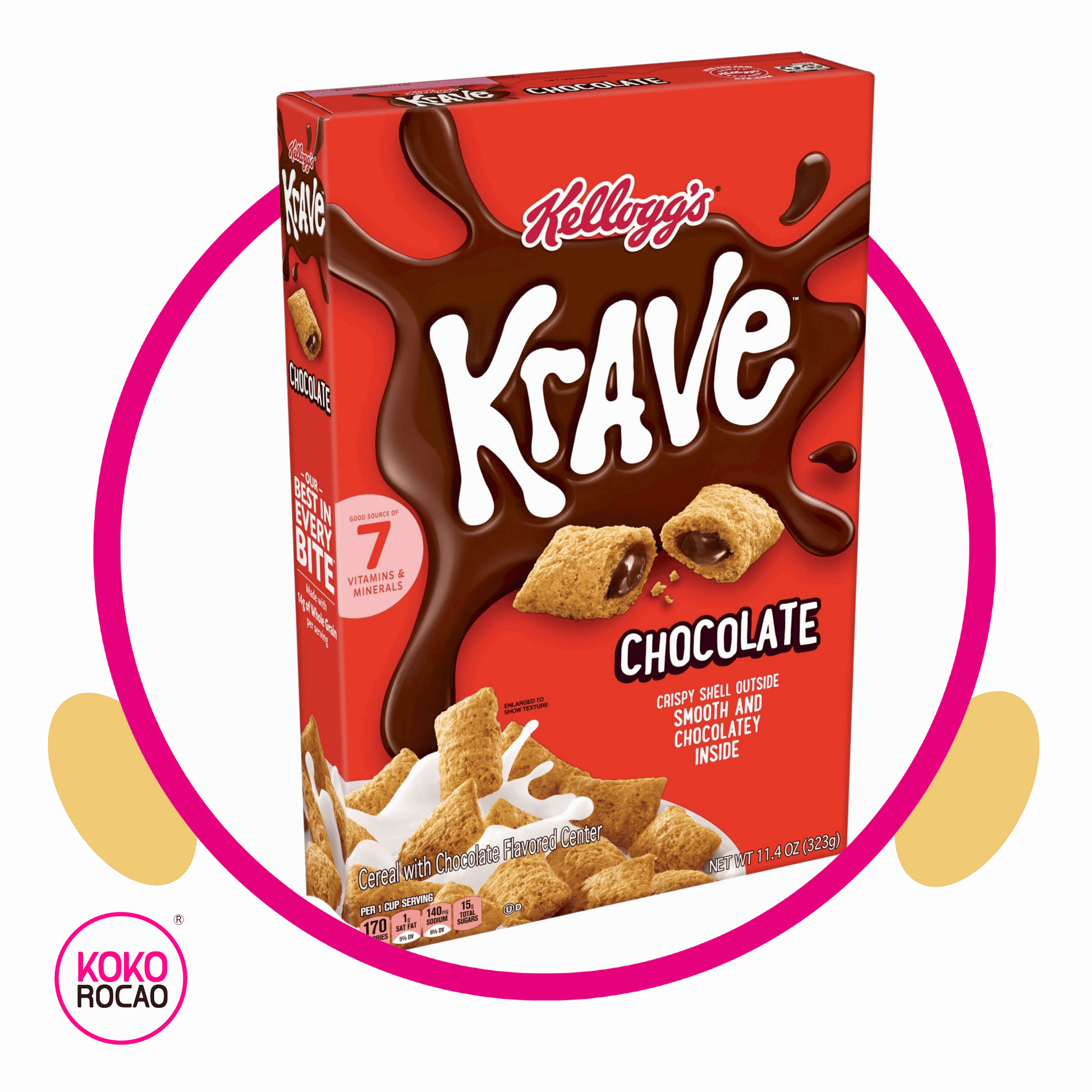 Caja de Kelloggs Krave Original 323 g