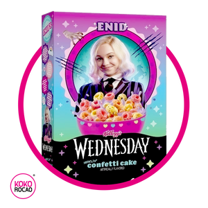 Caja de Kelloggs Wednesday Enid 320 g